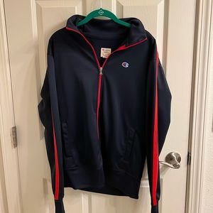 Navy & Red Champion Athletic Tracksuit Jacket